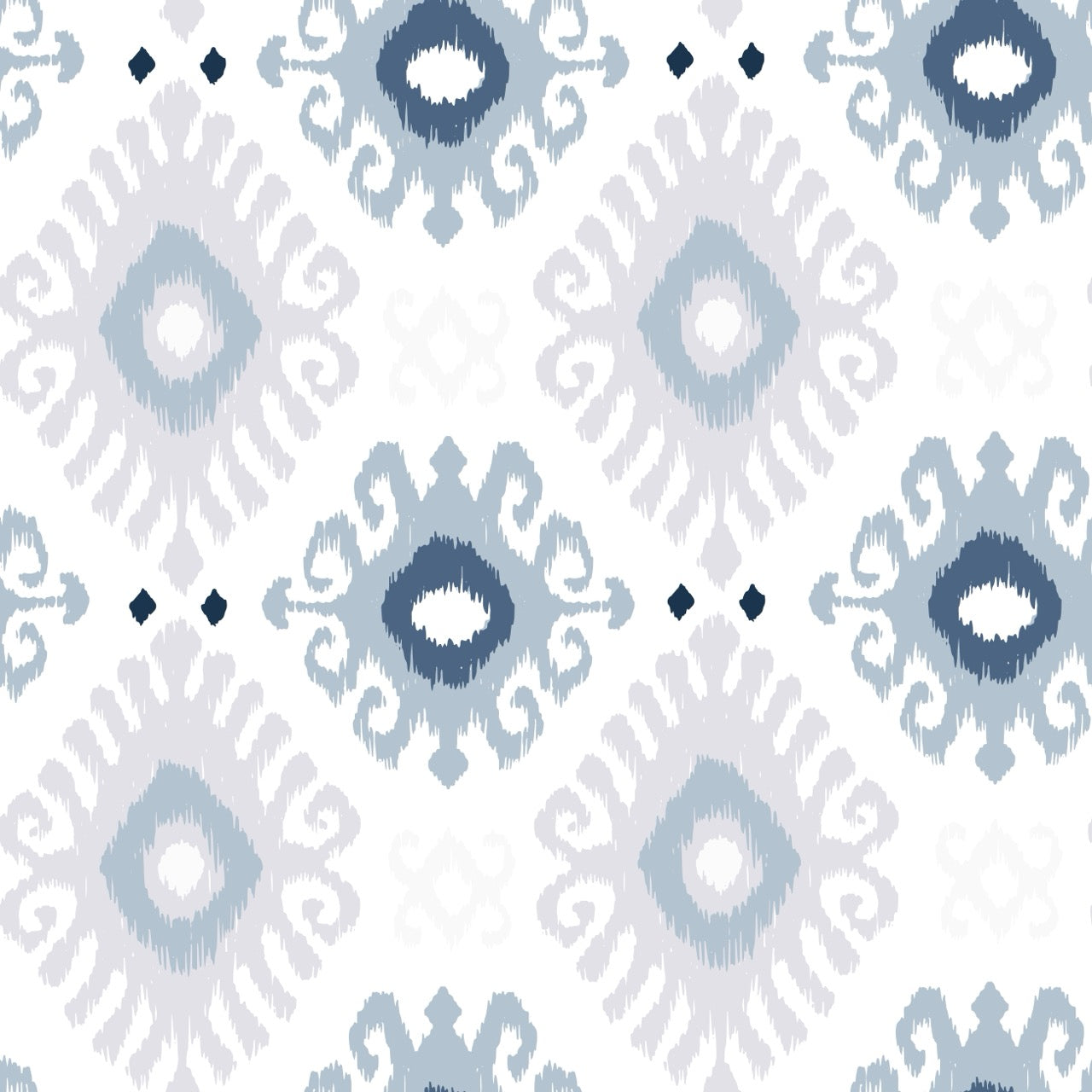 KENAYA 1 BLUE AND GREY SQUARE CUSHION