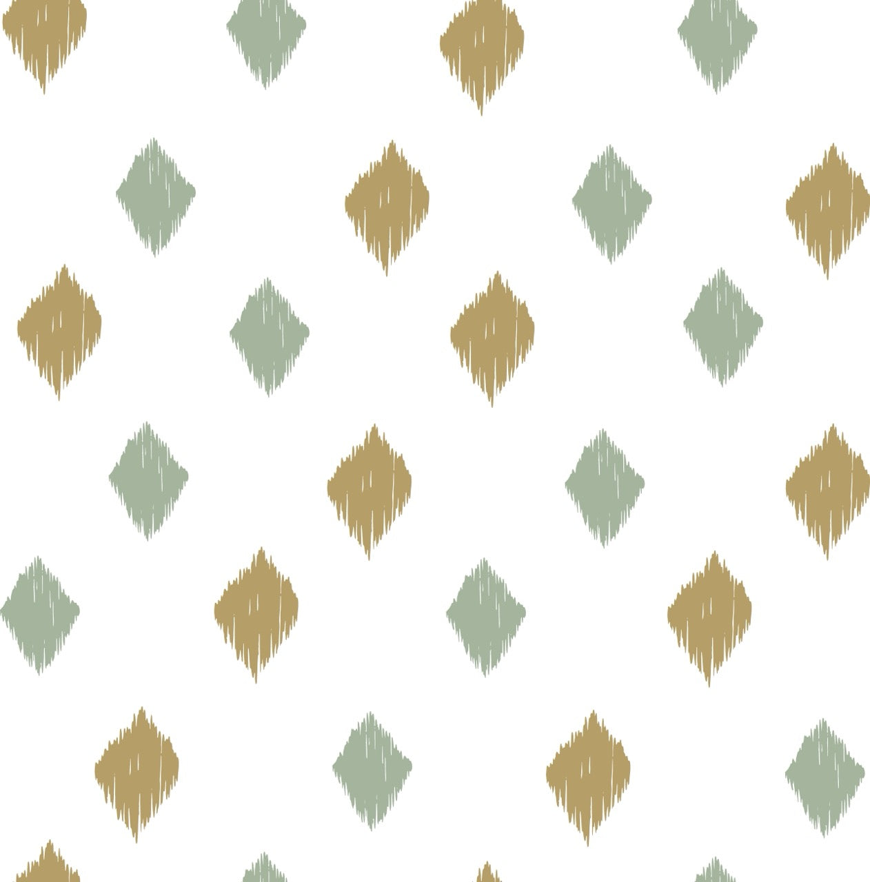 KETUT YELLOW AND GREEN  LUXE LINEN CURTAINS