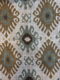 Load image into Gallery viewer, KENAYA 1 YELLOW AND GREEN SHEER LINEN CURTAINS