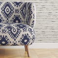Load image into Gallery viewer, KENAYA 3 MIDNIGHT BLUE FABRIC BY YARD