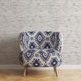 Load image into Gallery viewer, KENAYA 3 MIDNIGHT BLUE FABRIC BY YARD