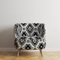 Load image into Gallery viewer, KENAYA BLACK AND WHITE FABRIC BY YARD