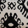 Load image into Gallery viewer, KENAYA BLACK AND WHITE FABRIC BY YARD
