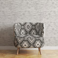 Load image into Gallery viewer, KENAYA 2 CHARCOAL FABRIC BY YARD