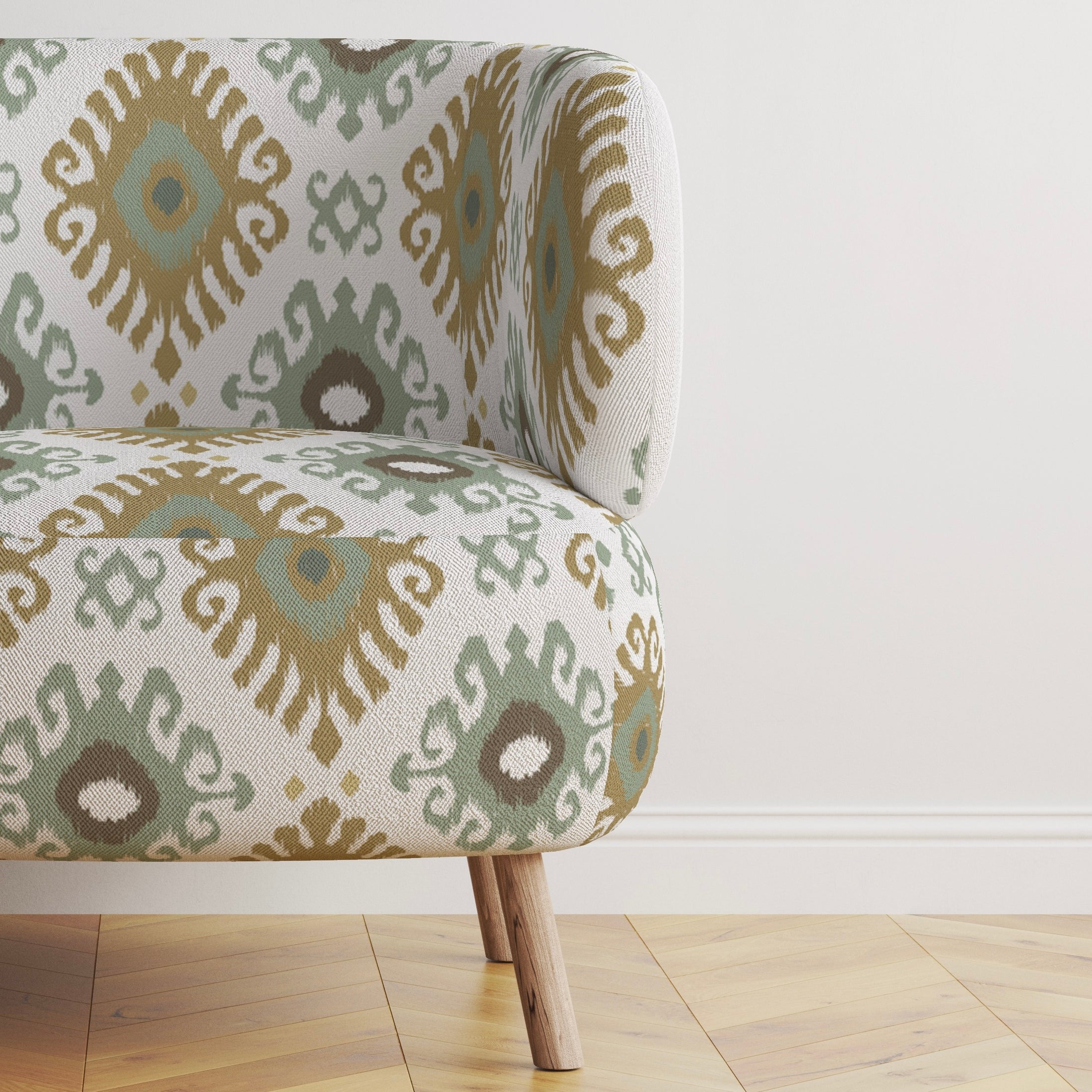 KENAYA YELLOW GREEN FABRIC BY YARD