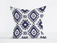 Load image into Gallery viewer, KENAYA 3 MIDNIGHT BLUE SQUARE CUSHION