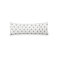 Load image into Gallery viewer, KETUT 1 BLUE AND TAUPE LUMBAR CUSHION