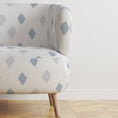 Load image into Gallery viewer, KETUT BLUE GREY FABRIC BY YARD
