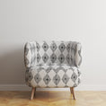 Load image into Gallery viewer, KIARA FABRIC BY YARD BLACK AND WHITE .