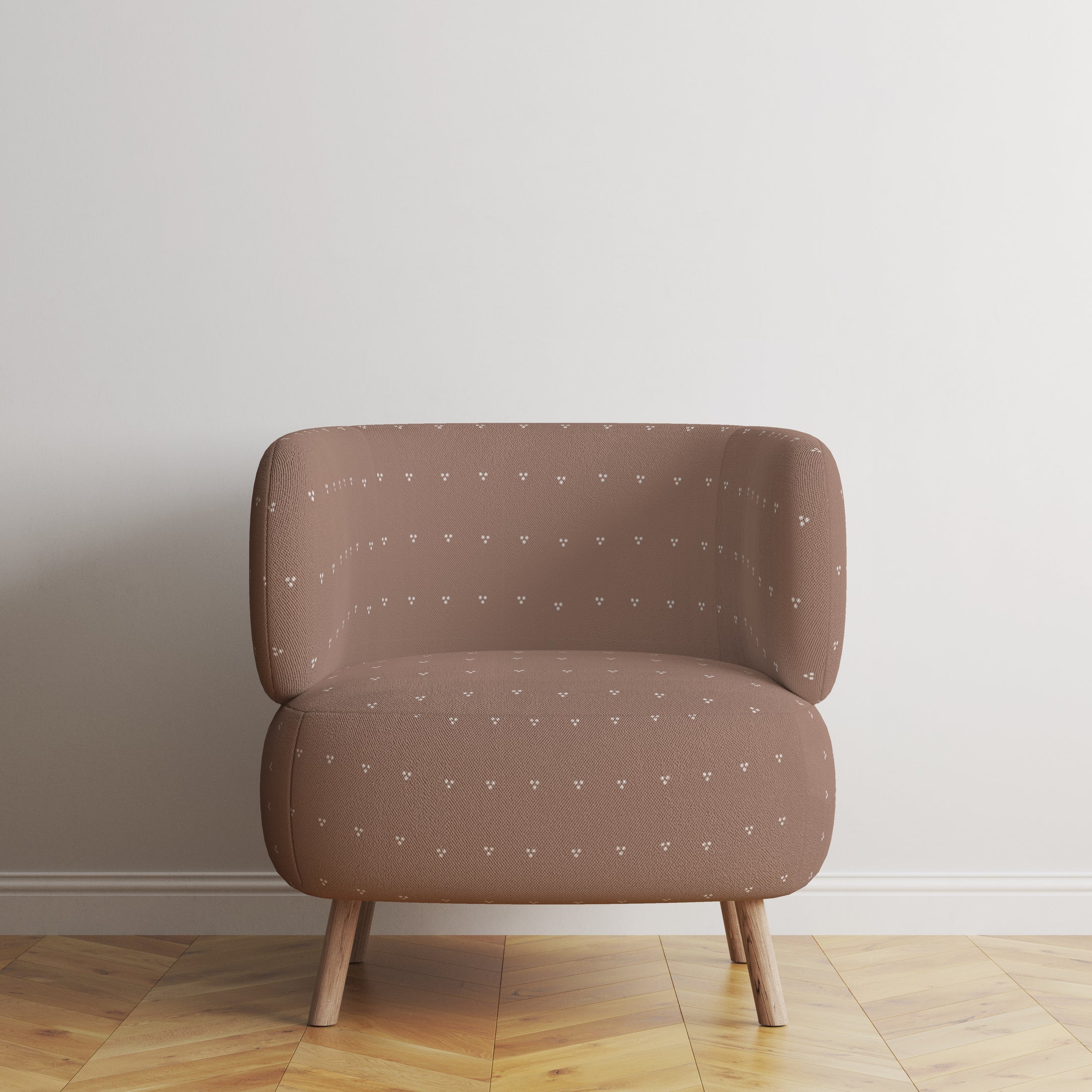 NAOMI  CARAMEL FABRIC  BY YARD