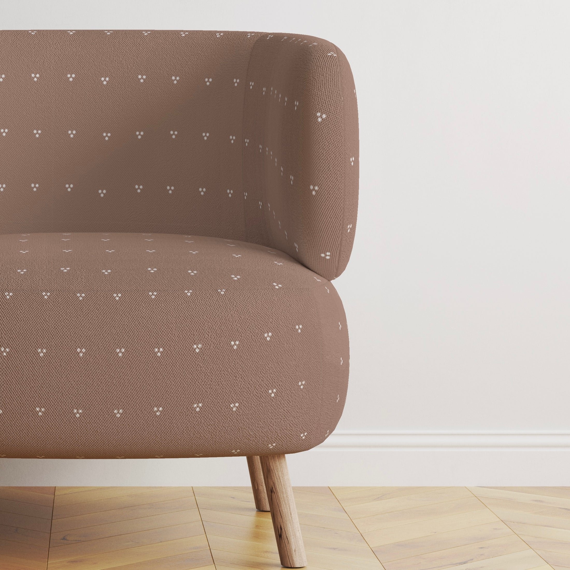 NAOMI  CARAMEL FABRIC  BY YARD