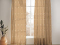 Load image into Gallery viewer, NAOMI HONEY DEW SHEER LINEN CURTAIN
