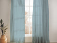 Load image into Gallery viewer, WINTER SKY SHEER LINEN CURTAINS
