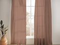 Load image into Gallery viewer, DUSTY PINK SHEER LINEN CURTAINS