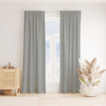 Load image into Gallery viewer, STEEL GREY LUXE LINEN CURTAINS