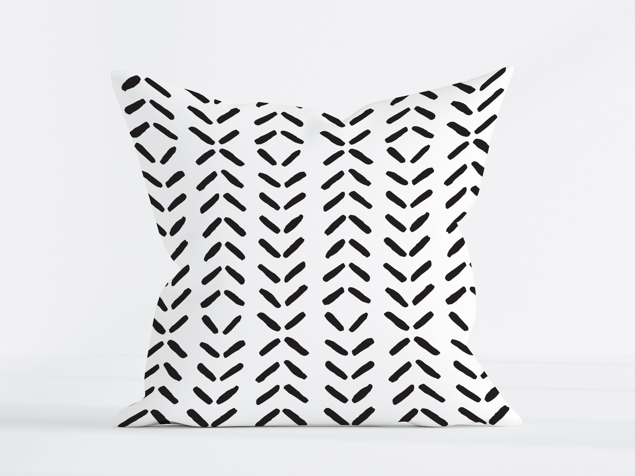 ZULU  WHITE SQUARE CUSHION