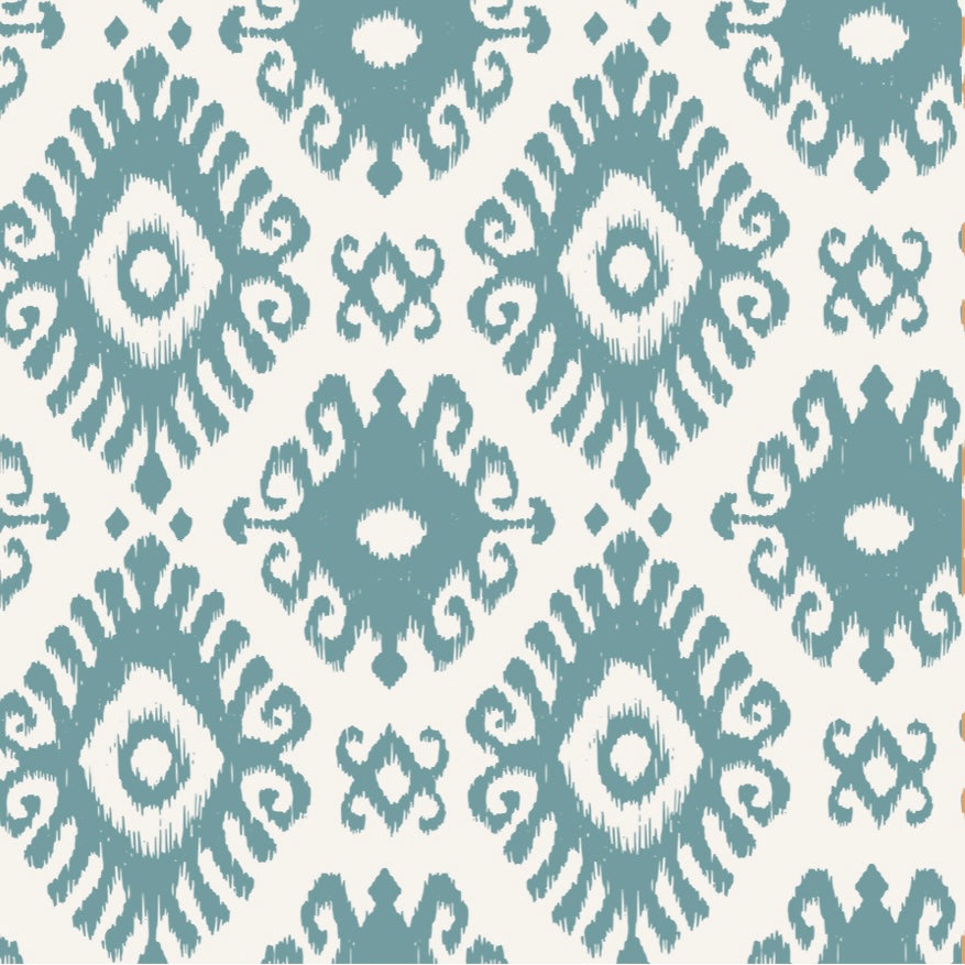 KENAYA 3 TEAL VIBE  SHEER LINEN CURTAINS