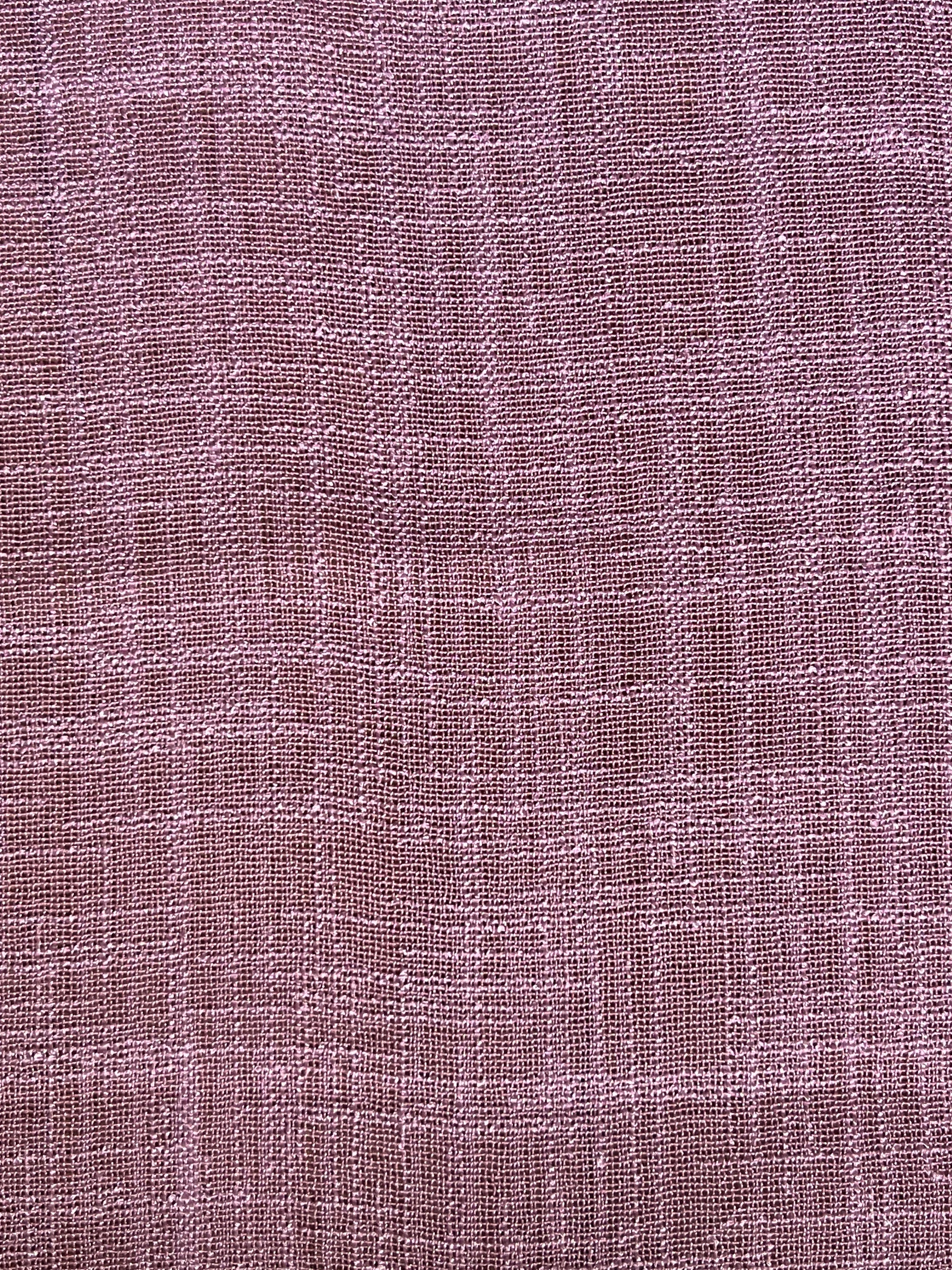 DUSTY PINK SHEER LINEN CURTAINS