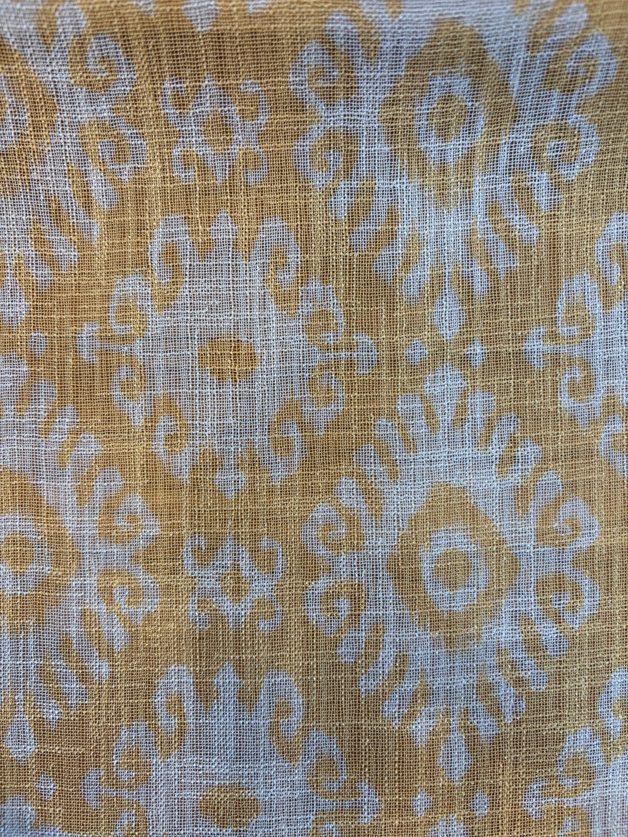 KENAYA 2  CORN FIELD SHEER LINEN CURTAINS