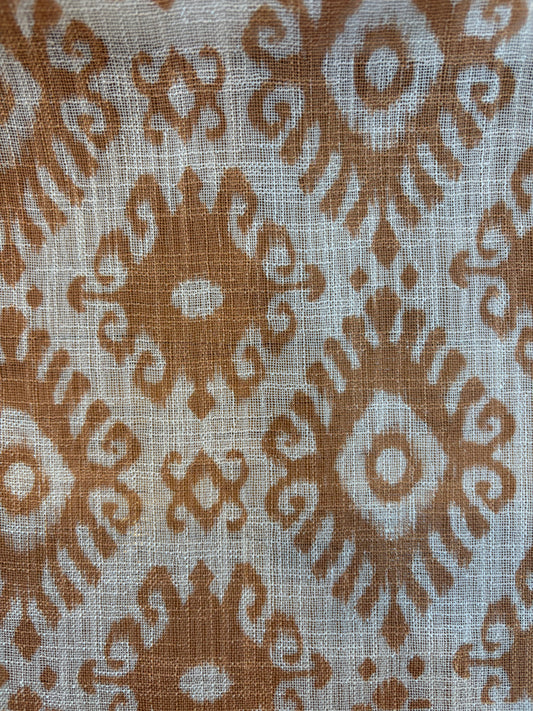 KENAYA 3 HONEY DEW  SHEER LINEN CURTAINS