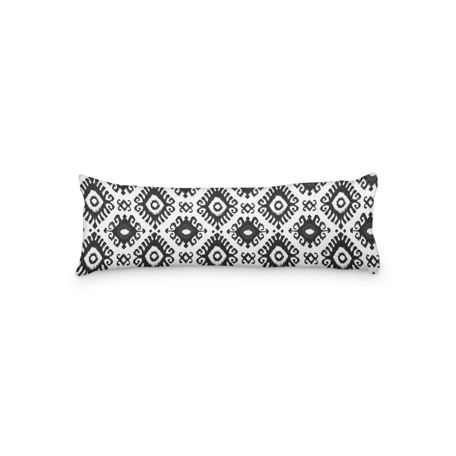 KENAYA 1  BLACK AND WHITE LUMBAR CUSHION