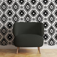 Load image into Gallery viewer, KENAYA 1 WALLPAPER BLACK AND WHITE

