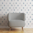 Load image into Gallery viewer, KETUT BLUE GREY WALLPAPER
