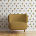 Load image into Gallery viewer, KETUT  YELLOW GREEN WALLPAPER
