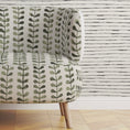 Load image into Gallery viewer, NORDIC LEAF MUTED GREEN FABRIC BY YARD
