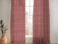 Load image into Gallery viewer, NAOMI TERRACOTTA SHEER LINEN CURTAIN
