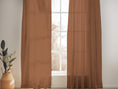 Load image into Gallery viewer, TERRACOTTA SHEER LINEN CURTAINS

