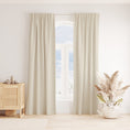 Load image into Gallery viewer, CLASSIC WHITE LUXE LINEN CURTAINS
